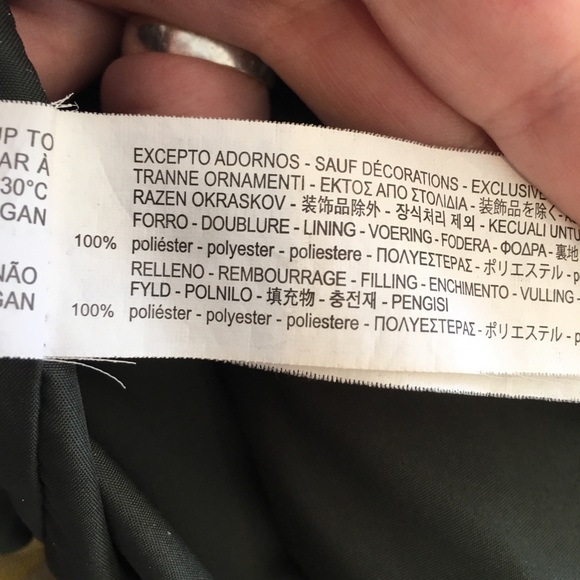 [ZARA] Silky Bomber Jacket w Zipper Pockets Size S - Picture 4 of 7